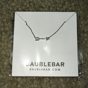 🔥 SALE! 🔥 BaubleBar Silver Arrow Necklace